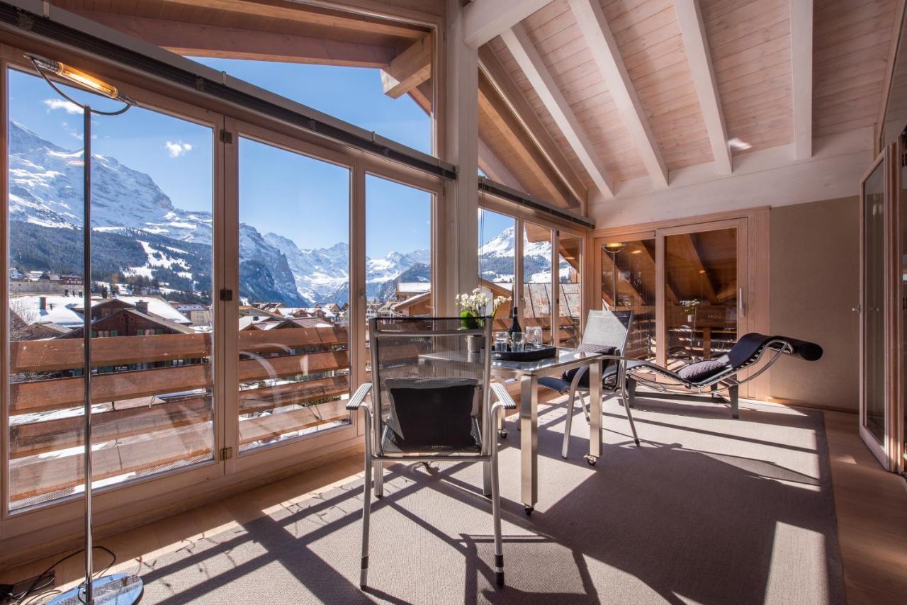 Chalet Schneehoren Penthouse Венген Екстер'єр фото