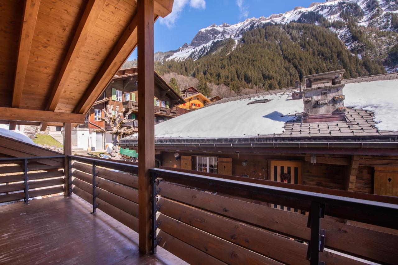 Chalet Schneehoren Penthouse Венген Екстер'єр фото