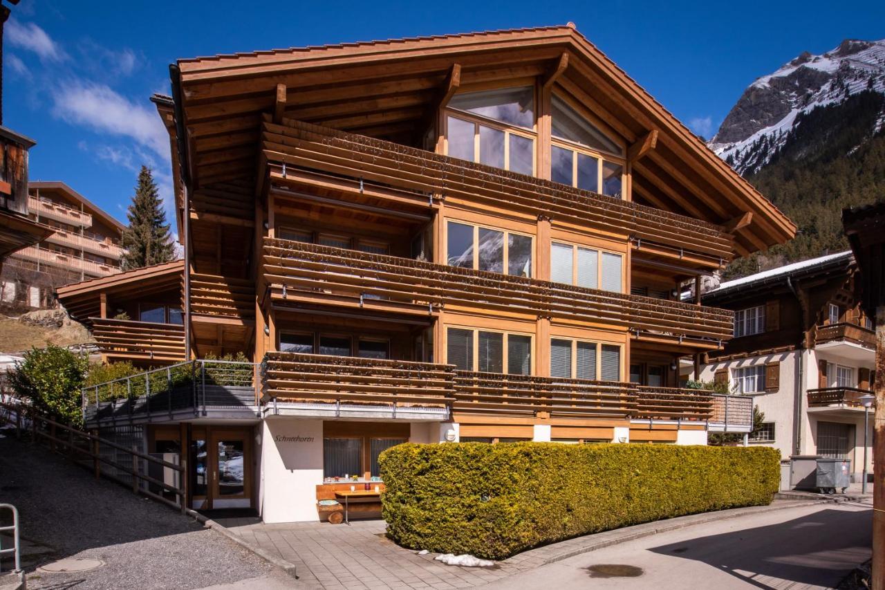 Chalet Schneehoren Penthouse Венген Екстер'єр фото