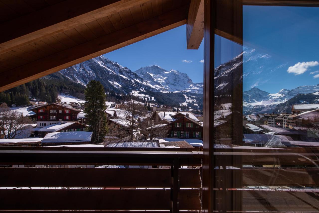 Chalet Schneehoren Penthouse Венген Екстер'єр фото