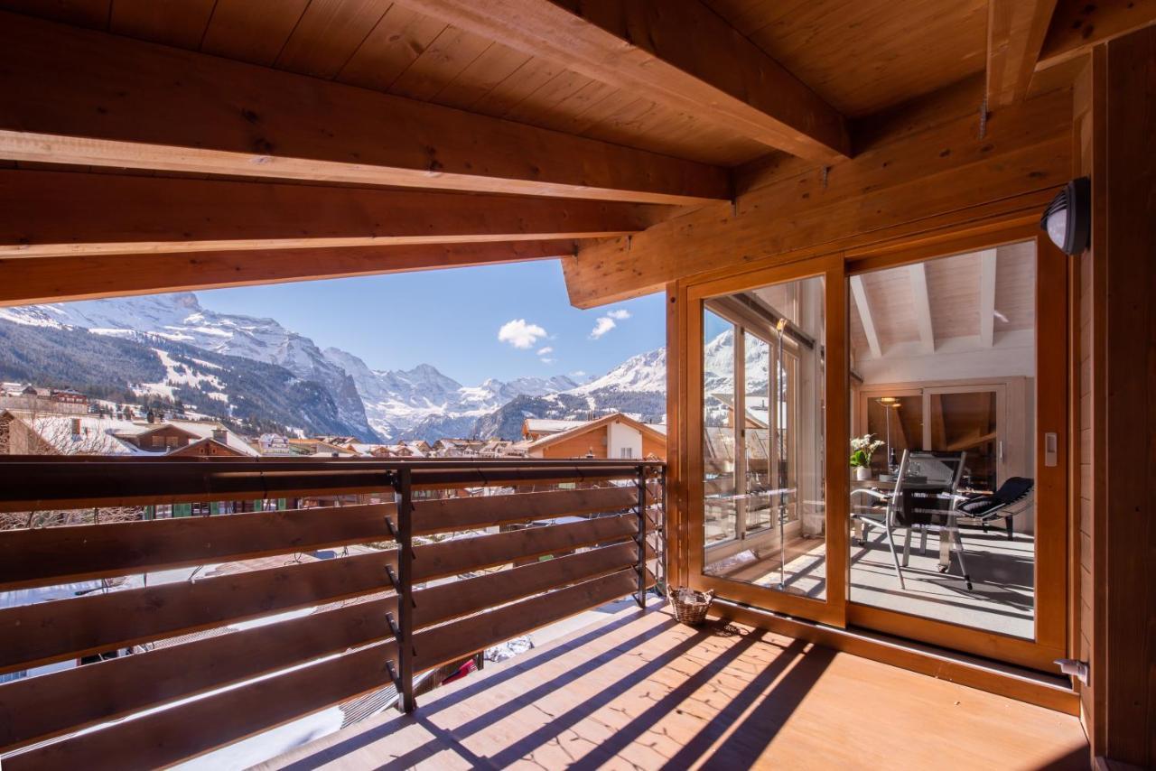 Chalet Schneehoren Penthouse Венген Екстер'єр фото