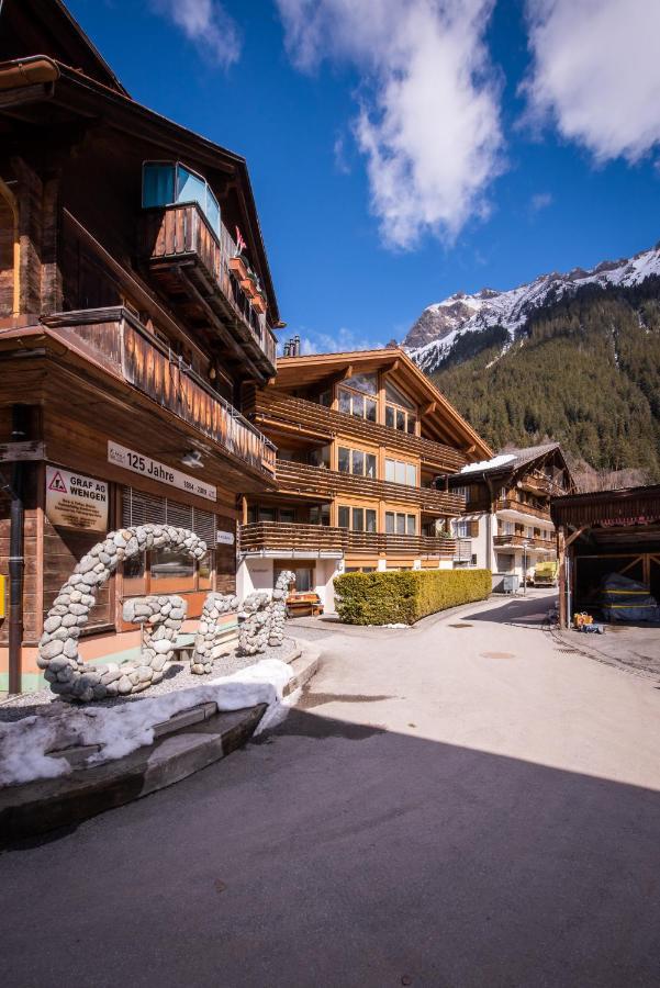 Chalet Schneehoren Penthouse Венген Екстер'єр фото