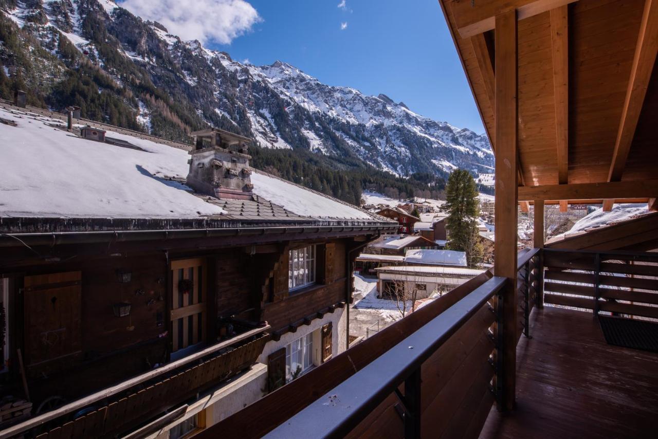Chalet Schneehoren Penthouse Венген Екстер'єр фото