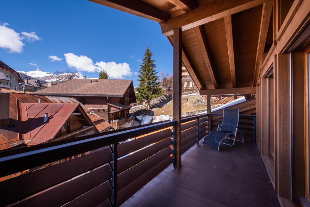 Chalet Schneehoren Penthouse Венген Екстер'єр фото